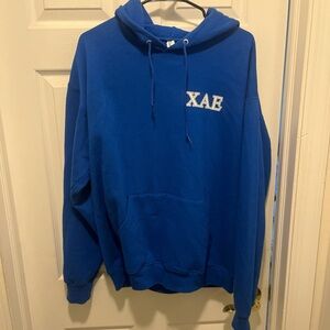 Jerzees Royal Blue Men's Hoodie Sweater